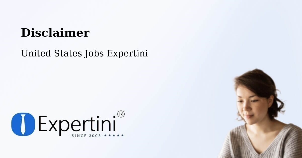 Disclaimer – Sparta - United States Jobs Expertini