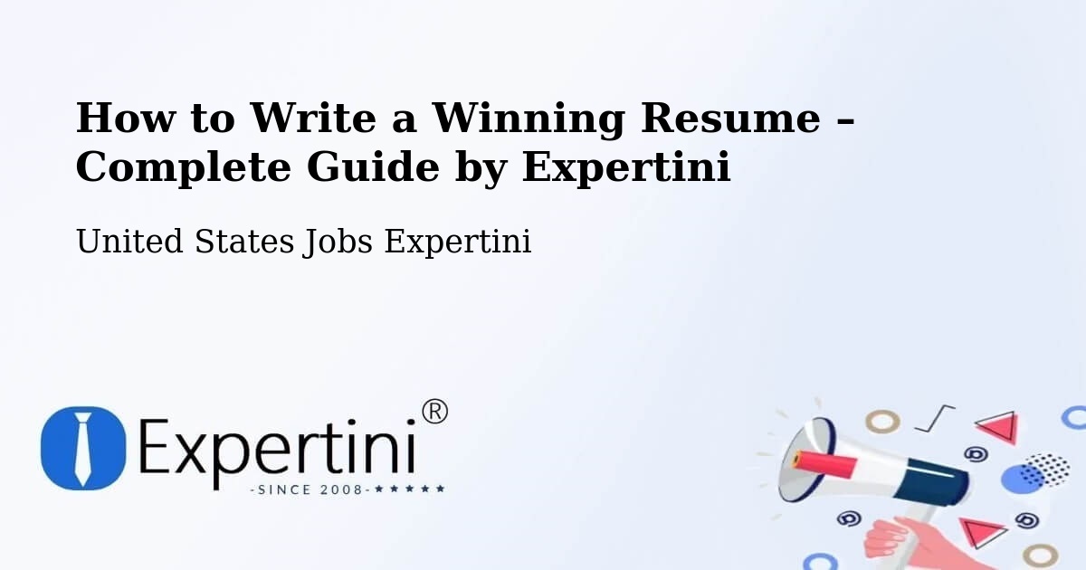 Resume Writing Guide for Job Seekers – Sparta - Sparta, United States Jobs Expertini